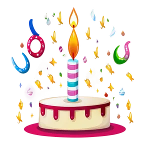 Festive Birthday Emoji Png 98 PNG Image