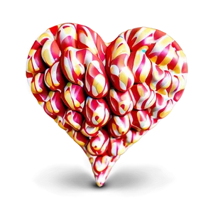 Festive Candy Heart Png Uiu PNG Image