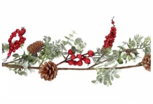 Festive Christmas Border Decoration PNG Image