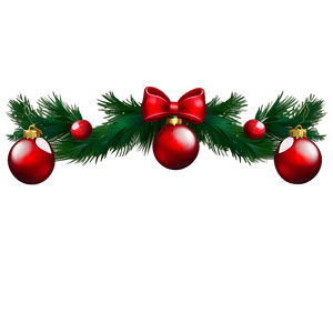 Festive Christmas Border PNG 05252024 PNG