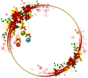Round Transparent Png Gold Christmas Photo Frame With - Happy New Year Special, Png Download PNG image with transparent background