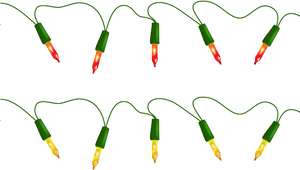 Christmas Lights Png Transparent Images - Bulbs Lights Christmas Strings, Png Download PNG image with transparent background