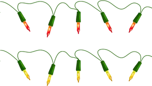 Festive_ Christmas_ String_ Lights PNG Image