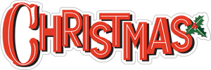 Christmas Word Print & Cut File - Graphic Design, HD Png Download PNG with transparent background