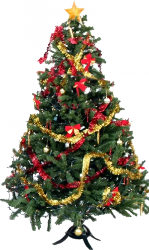 Festive Christmas Tree Decoration.jpg PNG Image