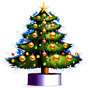 Festive Christmas Tree PNG 04292024 PNG with transparent background
