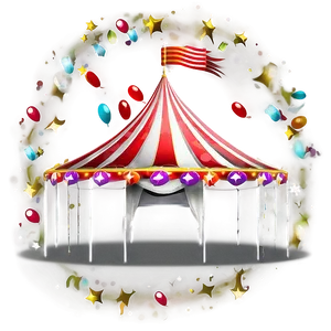 Festive Circus Marquee Tent Png 06132024 PNG Image