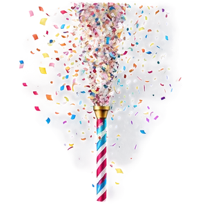 Festive Confetti Cannon Explosion Png Apf16 PNG Image