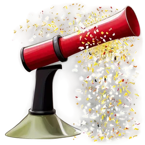 Festive Confetti Cannon Explosion Png Sux PNG Image