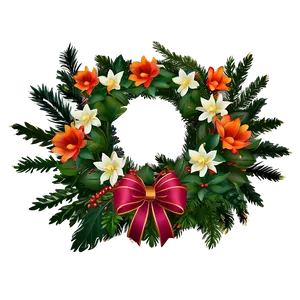 Festive Floral Arrangement Png Fje PNG Image