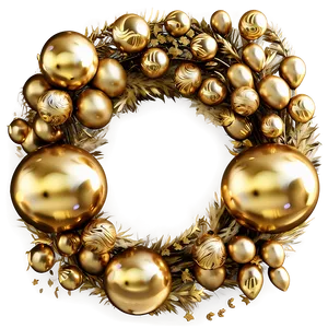 Festive Gold Accents Png Xit83 PNG Image