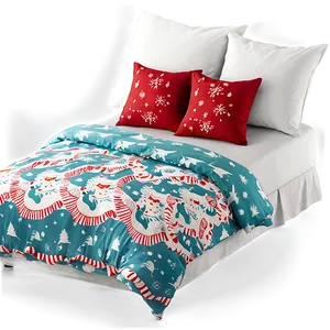 Festive Holiday Bedding Png Lvm PNG Image