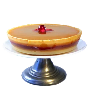 Festive Holiday Flan Recipe Png Kpp PNG Image