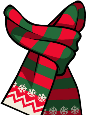 Scarf Png Images - Christmas Scarf Transparent, Png Download PNG image with transparent background