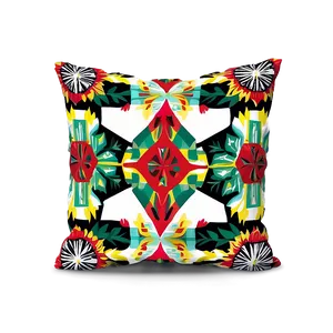 Festive Holiday Throw Pillow Png 13 PNG Image