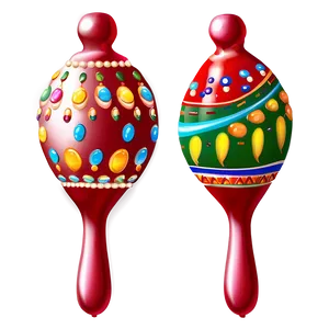 Festive Maraca Decoration Png 91 PNG Image