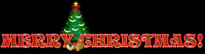 Festive Merry Christmas Greeting PNG