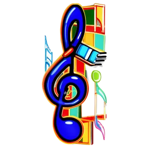 Festive Music Notes Png 06122024 PNG Image