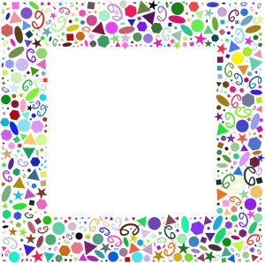 Picture Frame,flower,symmetry - Party Frame, HD Png Download PNG image with transparent background