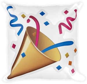 Emoji Confetti , Png Download - Transparent Background Party Popper Emoji, Png Download PNG image with transparent background