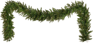 Garland Png - Real Christmas Garland Png, Transparent Png PNG with transparent background