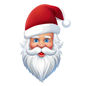 Festive Santa Face Png Dfi7 PNG Image