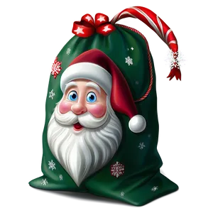 Festive Santa Sack Png Bvi58 PNG Image