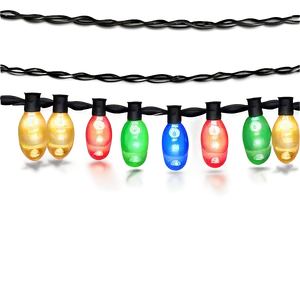 Festive String Lights Christmas Png Tfr20 PNG Image