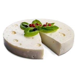 Feta Cheese Wheel Png 06212024 PNG Image