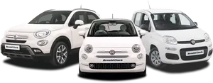 Fiat Vehicle Range Showcase PNG Image