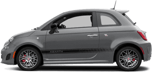 Fiat - Fiat 500 Abarth 2017 Side, HD Png Download PNG with transparent background