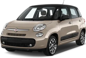 Fiat500 L Urban Vehicle PNG Image