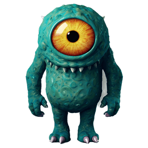 Fiendish Monster PNG xfq PNG