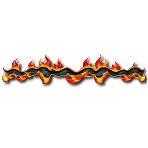 Fierce Fire Border Png 31 PNG Image