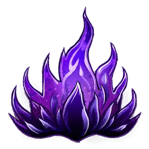 Fierce Purple Flame Png Wow95 PNG Image