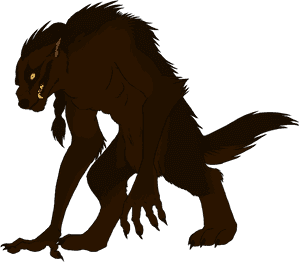 Werewolf The Elder Scrolls Online, Werewolf, Wolf - Werewolf Shadow Transparent Background, HD Png Download PNG with transparent background