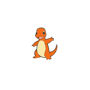 Fiery Charmander Illustration PNG 05212024 PNG image with transparent background