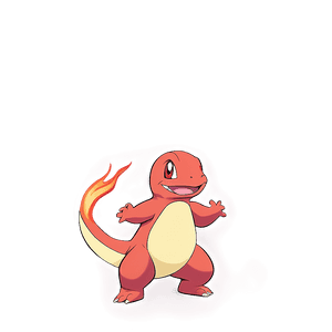 Fiery Charmander Illustration PNG eft92 PNG image with transparent background