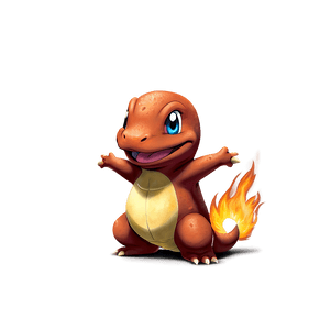 Fiery Charmander Illustration PNG xlq PNG image with transparent background