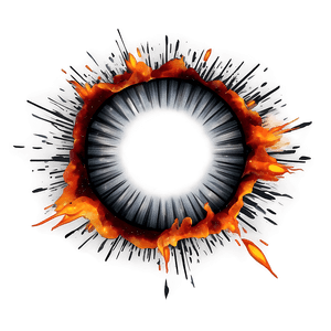 Fiery Explosion Design PNG 21 PNG image with transparent background