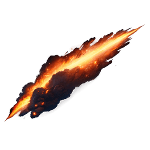 Fiery Meteor PNG hsy PNG image with transparent background