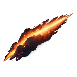 Fiery Meteor Png Hsy PNG Image