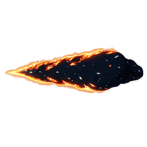 Fiery Meteor PNG mts17 PNG image with transparent background