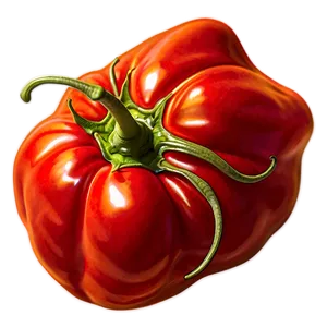 Fiery Red Habanero Png Poe98 PNG Image