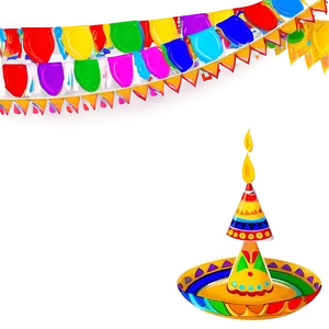 Fiesta Theme Banner Png Udp PNG Image