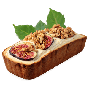 Fig and Walnut Loaf PNG iuv66 PNG