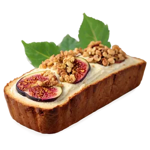 Fig And Walnut Loaf Png Iuv66 PNG Image