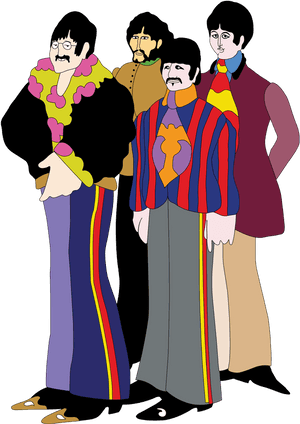Figs - Beatles Yellow Submarine Vector, HD Png Download PNG image with transparent background