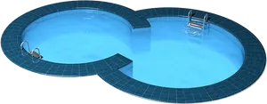 Figure8 Swimming Pool Design PNG Image