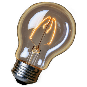 Filament Lightbulb PNG 05242024 PNG